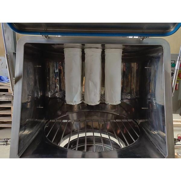 800-1000pa 0.75kw Hopper Feeder Conveyor For Fruit Powder 65-70db Noise