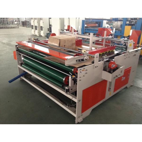 Manual Feed Type 1800mm Corrugated Box Folder Gluer Electric Driven