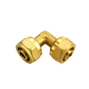 Brass Elbow And Tee Brass Compression Fittings  ISO 9001 Certified ISO 9001/9002 ISO 14001