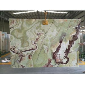 Green grey yellow tiger onyx white marble natural stone slab