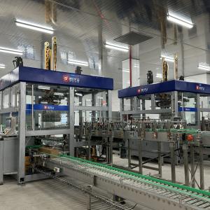 Intelligent Robotic Bottle Case Packing Machine Fully Automatic Bag Packaging