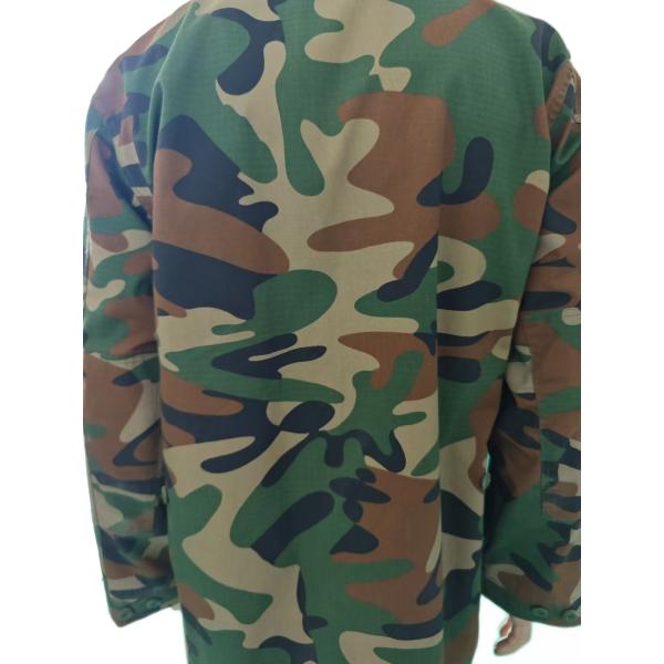 Military Tactical Jacket Camouflage BDU Uniform 4 Pockets