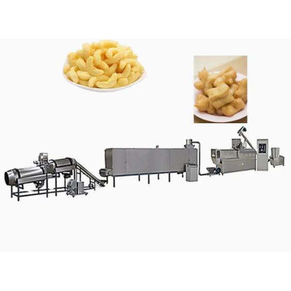 SS304 Inflating Puffed Food Extruder Equipment / Corn Snack Food Making Machine