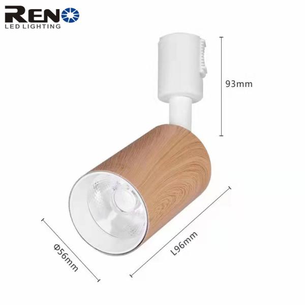 Small LED Rail Spotlights CREE IP20 Waterproof Anti Glare Nonflicker