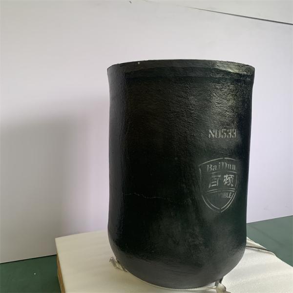 Stability Silicon Carbide Graphite Induction Furnace Crucible High Temperature Resistance