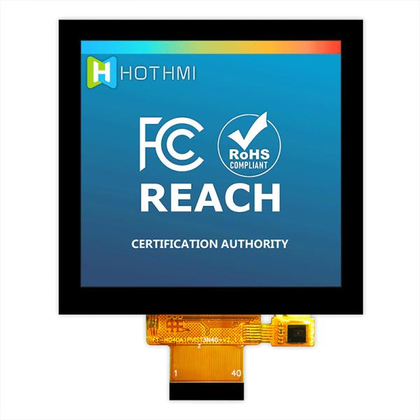 4 Inch TFT LCD Display With Capacitive Touchscreen
