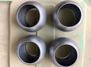China Thick 300mm Acid Pickling Steel Connection Ball With Hole wholesale