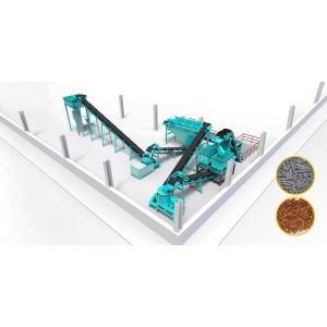 Manure Pellet Manufacturing Domestic Waste Granulation Production Line