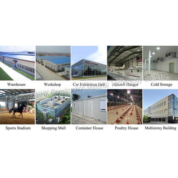 Easy Installation Steel Structure Workshop Q355 Q235 With Aluminium Alloy Window