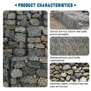 Manufacturers Direct Selling Galfan Gabion Iron Wire Cage Basket Seawall