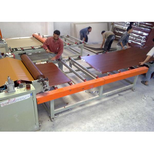 PVC / Aluminum Foil Laminated Gypsum Ceiling Panel Edge Sealing Machine