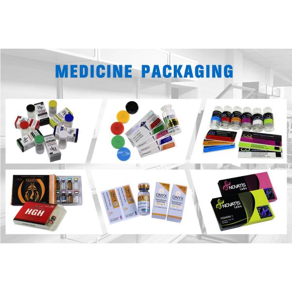 Semaglutide 8.0mg Hologram Laser Materail Peptide Small Bottle Labels