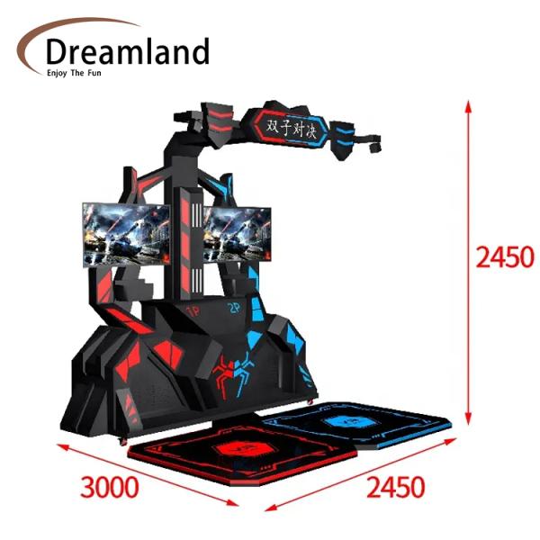 Multiplayer Vr Simulator Machine Vr Arcade Machine For Entertainment 50Hz/60Hz Power Supply