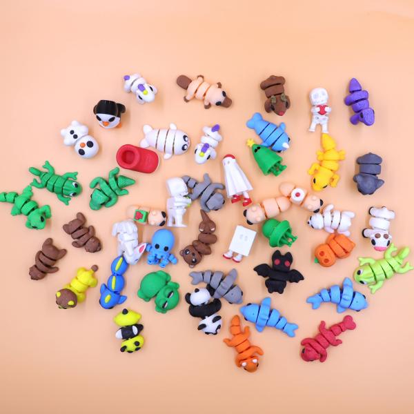 3D Printing Of Various Cute Animal Accessories, Providing Customized Printing Services