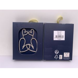 China Durable Alloy Heart Drop Earrings , Handmade Women'S Fashion Earrings wholesale