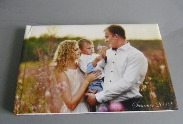 Quality 12 x 8 Photo Cover Love / Pregnancy Magazine Style Photo Album With White Edge for sale