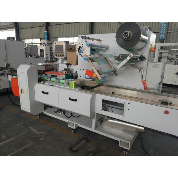 Automatic Bathroom Toilet Roll Paper Packaging Machine Mixed Driven type 380V 50Hz