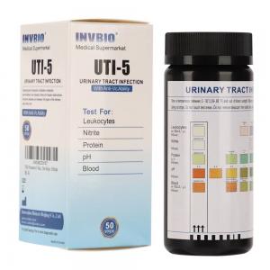 China Accurate Invbio Urinary Tract Infection Test Strips 50 Strips / Bottle wholesale