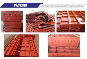 China dwg custom Metal Formwork Concrete steel wall formwork oxidation on sale