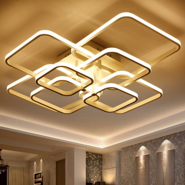 Aluminium Intelligent Dimming Modern Led Ceiling Lights