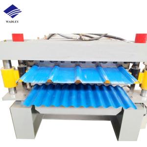 China Metal Profile Sheet Roof Panel Roll Forming Machine Production Line wholesale