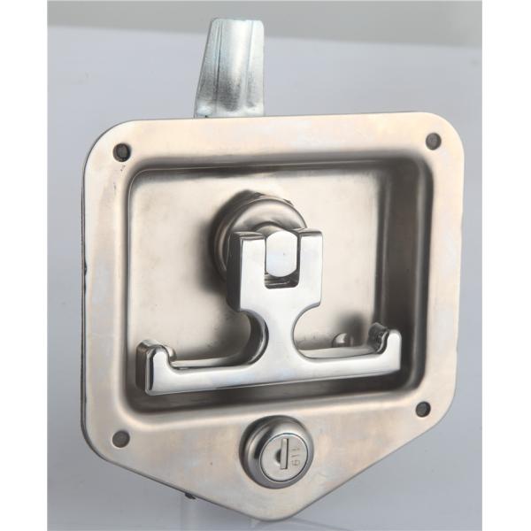 Recessed Folding Toolbox T Handle Lock RV Panel Polished With T Handle