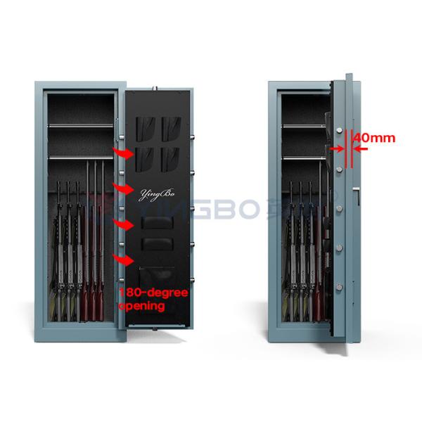 Simple Yet Fashionable Key Lock Gun Safes For Home Security