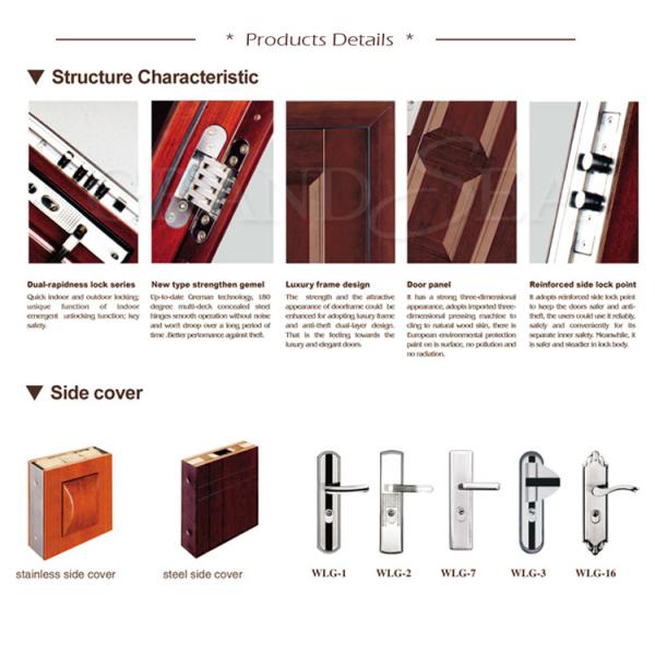 2022 Turkish Safety Steel Wooden Exterior Entry Security Turkey Armored Door