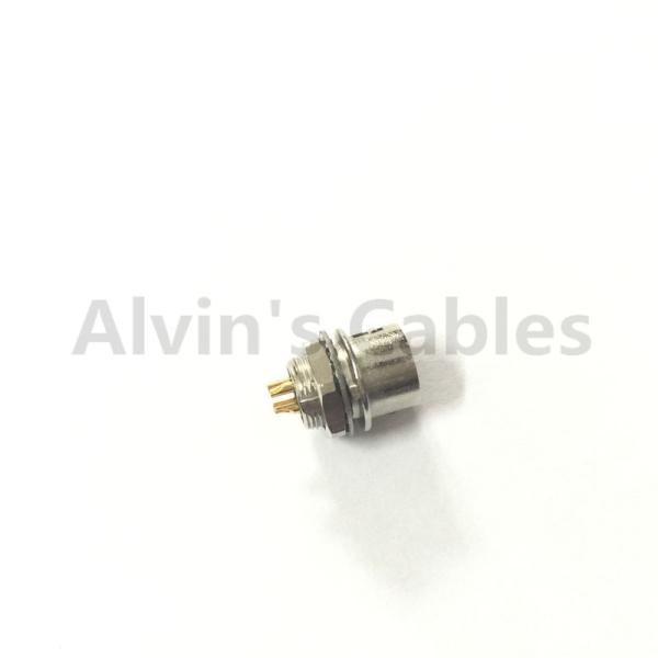Straight Panel Mount Circular Connector HR10A-7R-4S Hirose 4 Pin Female