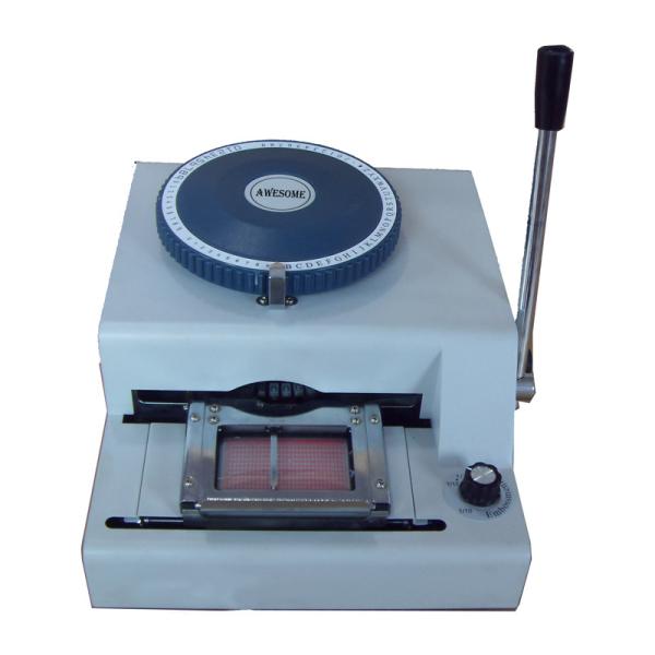 Quality YL-68C PVC card, credit card, clup card embossing machine for sale
