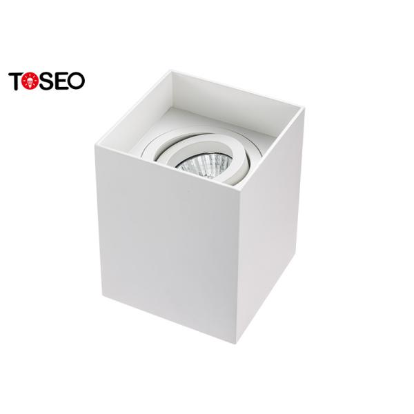 IP20 Surface Mounted LED Spotlights , Adjustable White Gu10 Downlights