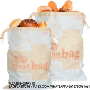 China Reusable Bread Bags For Homemade Bread Storage ECO Bread Freezer Bag - Sourdough Bread Making & Fresh Bread Storage on sale