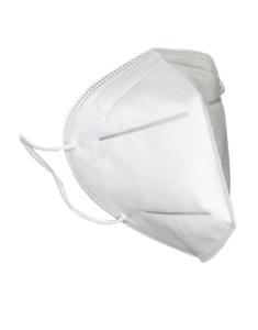 China Personnel Protected Fold Flat Mask , Logo Printed FFP2 Dust Respirator Mask wholesale
