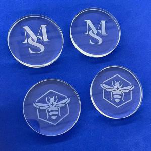 China Custom High Purity Fused Silica High Resistant Quartz Glass Disc wholesale