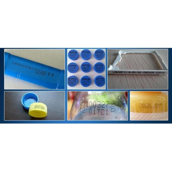 Plastic Bottle High Resolution Inkjet Printer 35 M/Min Inkjet Batch Coding Machine