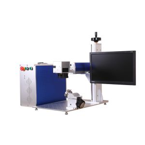 China Industrial AC110V Portable Fiber Laser Marking Machine CE Certification wholesale