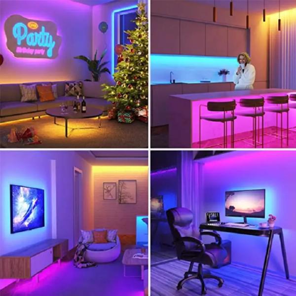 576 Leds / M 10mm 24V Chasing Digital Dream Color RGBW COB LED Strip