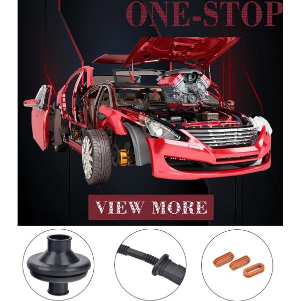 Rubber Accessories Automotive Wiring Harness Rubber Parts Automotive Connector Rubber Sealing Ring