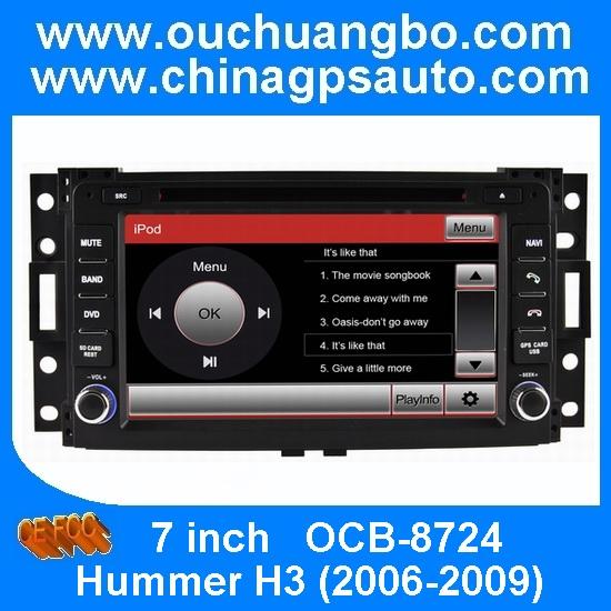 Quality Auto gps systems CD player for Hummer H3 2006-2009 support rear view camera RDS iPod OCB-8724 for sale
