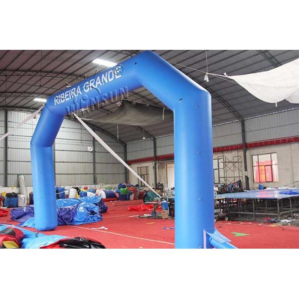 Durable Inflatable Advertising Arch Custom Logo Service Support