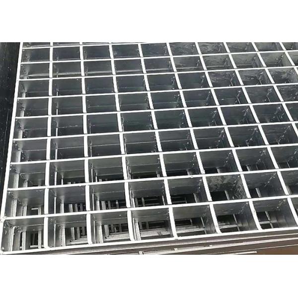 Hot Dip Galvanizing Toothed Stainless Steel Bar Grating For Cement Plants