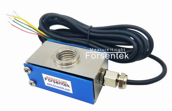 Mini low profile load cell 0-10kN tension and compression force measurement