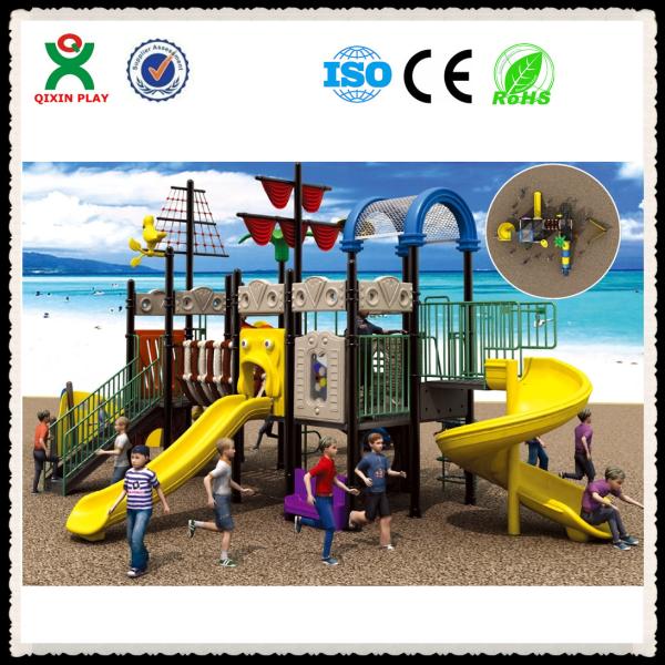 Cheap pirate ship commercial playground sets equipment outdoor used playground slides