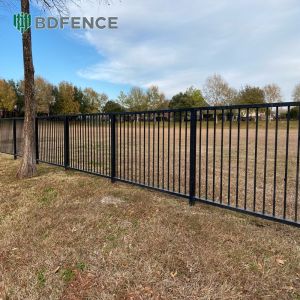 China Professional Grade Tubular Steel Fence Commercial Use wholesale