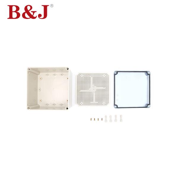 China IP66 Outdoor Plastic Electrical Enclosure 200x200x130mm Strong Impact Resistance wholesale