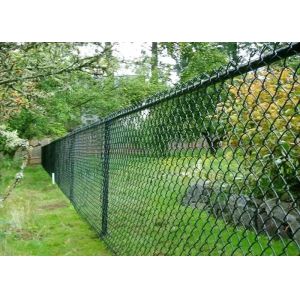 China 4ft Heavy Duty Chain Link Fence Vinyl Coated 50x50mm wholesale