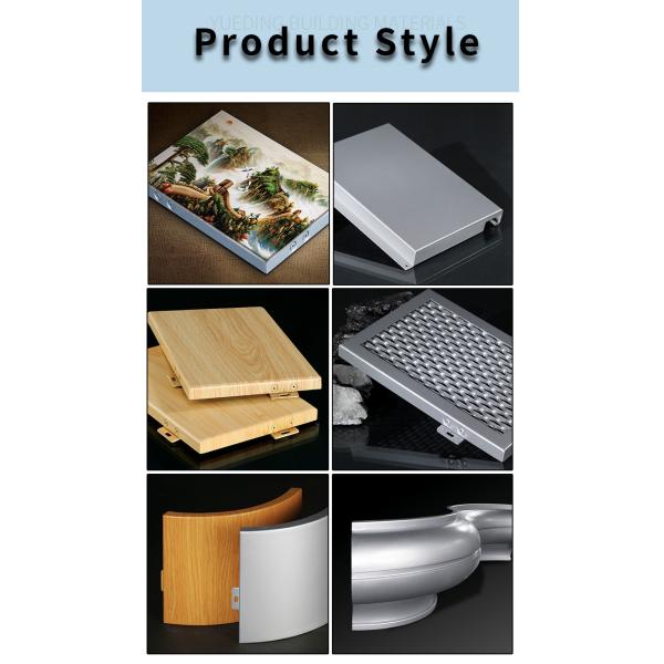 Home Facade System Aluminum Curtain Wall Panels For Outdoor Hotel Exterior Decoration