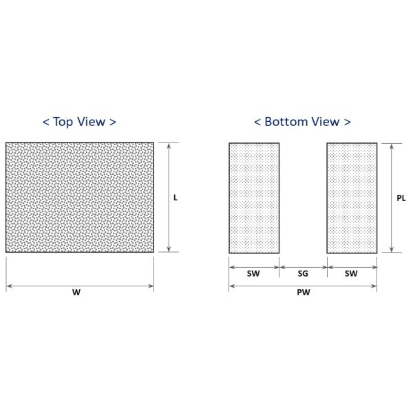 Touch Sensor Au Emi Connector Gaskets , 11mm Emi Finger Gasket