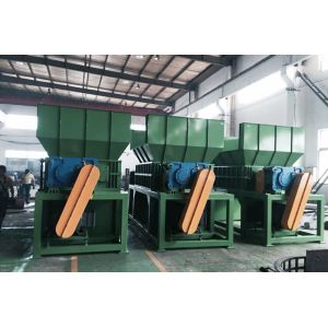 China 45*2kw Plastic Container Shredder , Drum Shredder Machine 50mm Blade wholesale
