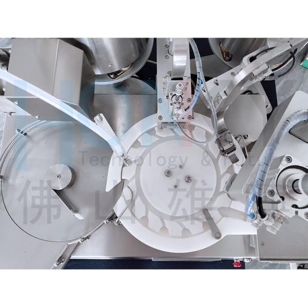 Automatic 5ml Vial Liquid Filling Capping Machine 25BPM For Small Batch Pharma Liquid Manufacturing